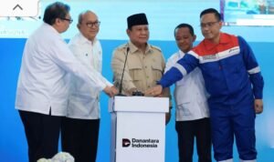 Kilang Minyak Pengganti LPG hingga Biodiesel, Prabowo Groundbreaking 13 Proyek Hilirisasi Rp 116 T