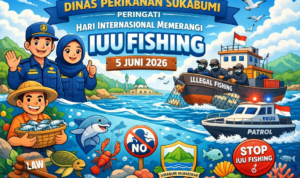Dinas Perikanan Sukabumi Peringati Hari Internasional Memerangi IUU Fishing 5 Juni 2026
